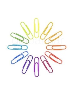 clips-de-colores-nº2-33mm-caja-de-100