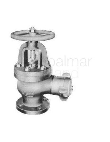 angle-hose-valve-cast-iron,-flange&coupling-f7333-10k-50mm---