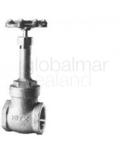 gate-valve-bronze-screwed,-b2011-5kg-1-1/2"---