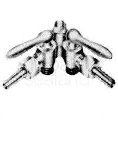 air-cock-2-way-w/lever-handle,-bronze-male&hose-end-pt3/8---