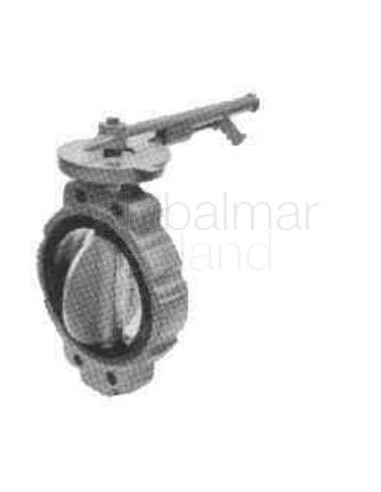 butterfly-valve-wafer-type,-w/lock-lever-4"---