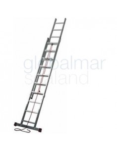 escalera-aluminio-2-tramos-con-cuerda-4,93-8,48-m-ref.-3350