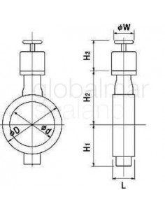 butterfly-valve-wafer-type,-central-handle-actuator-4"---
