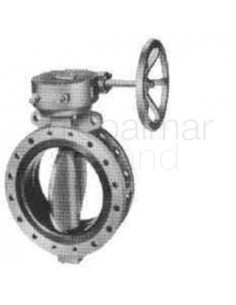 butterfly-valve-double-flanged,-worm-gear-actuator-48"---