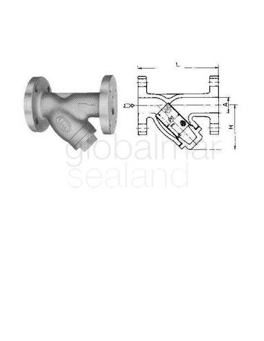 y-strainer-cast-iron,-flanged-end-10kg-10a---