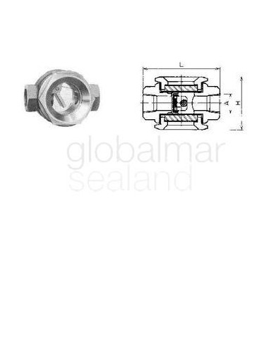 sight-flow-indicator-cast-iron,-flapper-type-screwed-10a---