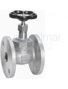 globe-valve-din-bronze-flanged,-pn10/16-#275-80mm---