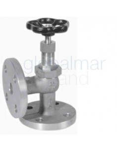 angle-valve-din-bronze-flanged,-pn10/16-#276-32mm---