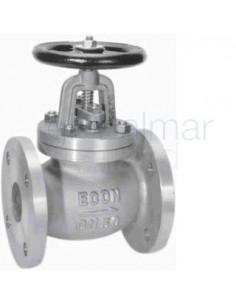 globe-valve-din-bronze-flanged,-pn10/16-heavy-type-#1270-100mm---