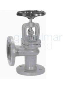 angle-valve-din-cast-iron,-flanged-pn10/16-#269-200mm---