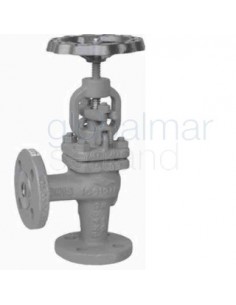 angle-valve-din-carbon-steel,-flanged-pn25/40-#418-200mm---