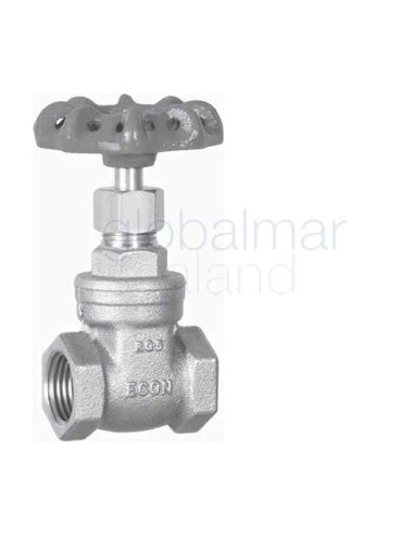 gate-valve-din-bronze-screwed,-32bar-#290-1/4"---