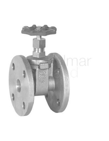 gate-valve-bronze-din-flanged,-pm10/16-#291-15mm