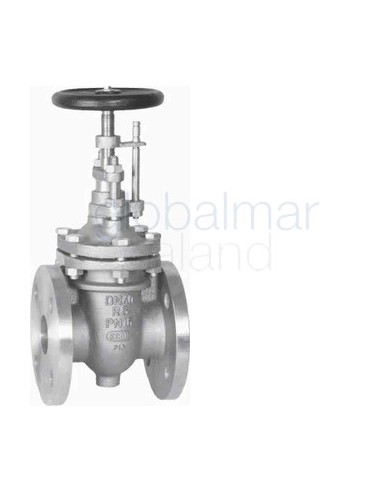 gate-valve-din-bronze-flanged,-pn10/16-#1317-40mm---