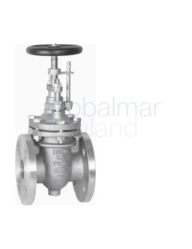 gate-valve,-non-rising-stem,-with-indicator,-bolted-bonnet,-bronze-rg5-body-and-trim,-for-16-bar-din,pn10,100-mm,pcd-180mm,8x18