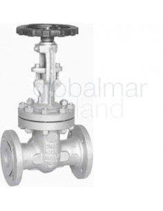 gate-valve-din-cast-steel-pn16,-flanged-#3816-dn-250---