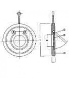 valve-check-swing-bronze-din,-wafer-short-pn16-#4022-80mm---