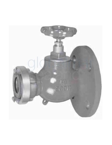 fire/deckwash-valve-din-copper,-alloy-flanged-pn16-#908-50mm