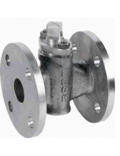 plug-valve-din-bronze-flanged,-pn10-2-way-#14-dn-40---