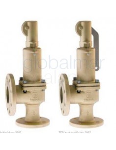 valve-safety-c-iron-#352tgfo,-gastight-noliftdevice-pn40dn40---