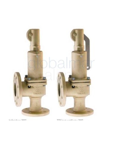 valve-safety-cast-iron-352tgfl,-gastight-w/lever-hdl-pn40-dn40---
