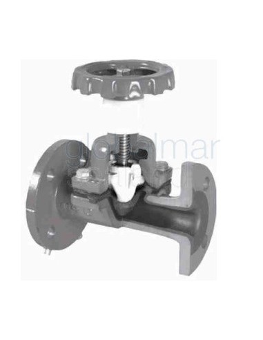 diaphram-valve-din-c/iron-pn10,-fullbore-rubberline-5652-100mm---