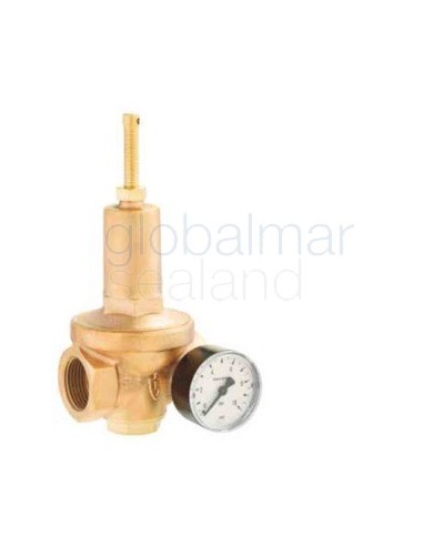 valve-pressure-reduce-din-#683,-red-brass-3/4"-socket-joint--l-=-70-mm,-h-=-120-mm,-h-=-30-mm