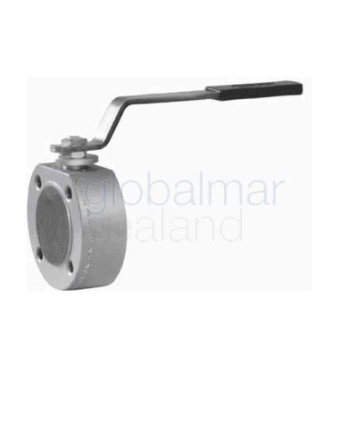 ball-valve-din-stainless-steel,-wafer-type-pn-40-#7383-dn-15---