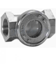 sight-glass-din-bronze-screwed,-single-window-#626-3/4"---