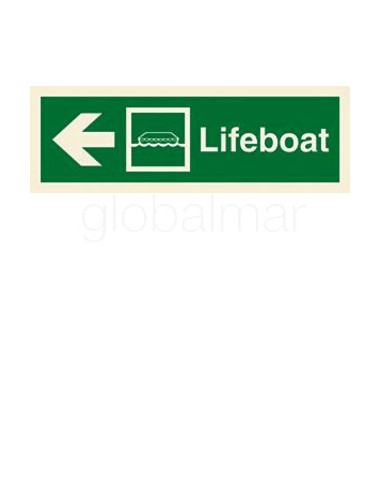 direction-sign-arrow-horiz(l)/,-lifeboat-100x300mm-5001gc