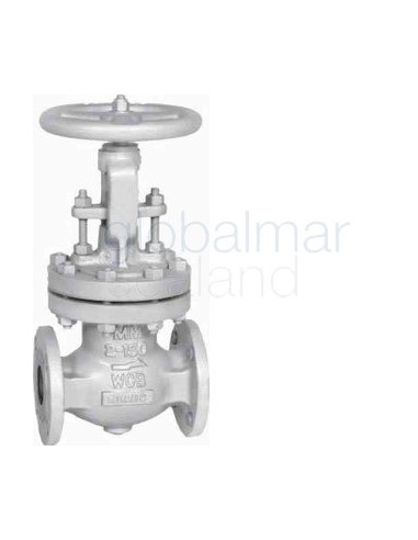 globe-valve-ansi150-carbon-stl,-s.steel-trim-flanged-#1820-2"---