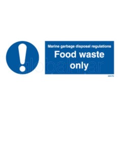 sign-galley-food-waste-only,-5691fk-75x200mm---