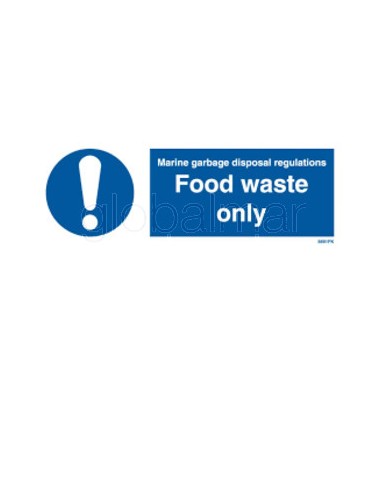 sign-galley-food-waste-only,-5691fk-75x200mm---