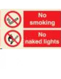 sign-white-vinyl-self-adhesive,-no-smoking-#8522-200x300mm
