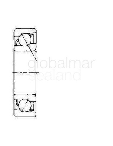 ball-bearing-single-row,-angular-contact-no.7200---