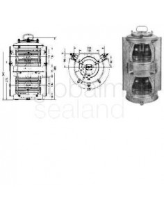 red-light-a-2-single,-glass-lens/metal-case--rojo-360º.-sin-gobierno