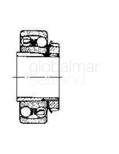 ball-bearing-double-row,-deep-groove-no.2204k---