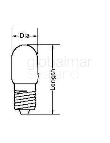 lamp-pilot-tubular-clear-e-10,-6.3v-0.15a-10x28mm---