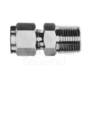 connector-male-stainless-steel,-flareless-8mmxpt1/8---