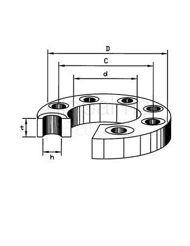 flange-carbon-steel-slip-on-,-din2573-pn6-32mm---