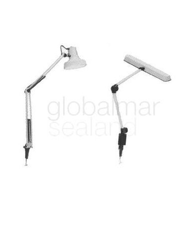chartroom-fixture-e27,-elbow-hinge-type,-desk-and-wall-mounting