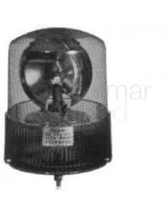 rotary-light-warning-yellow,-ac-100v-30w-polycarbonate---