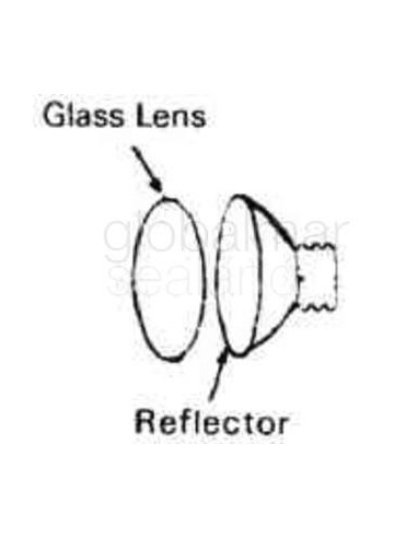 glass-lens-for-flashlight,-#2618,1625,2217-&-2224---