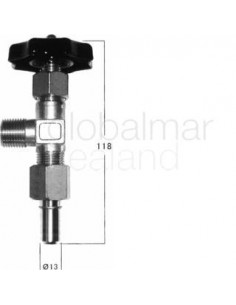 valve-gas-outlet-station-ox-s,-in:-m18x1.5-out:-3/4-16unf-(r)---