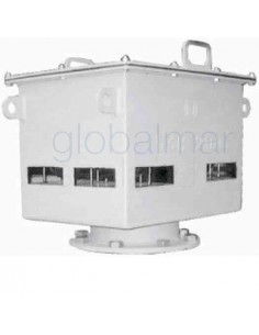 air-vent-head-jis-5kg-flanged,-with-screen-#53biiw-350-350mm---