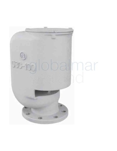 air-vent-head-jis-5kg-flanged,-with-screen-#53cw-50-50mm---