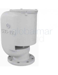 air-vent-head-jis-5kg-flanged,-with-screen-#53cw-100-100mm---