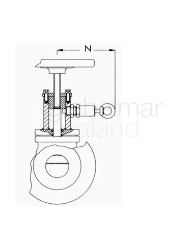 valve-quick-closing-din-pn16,-mechanical-angle-#100/248-40mm