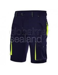 pantalon-corto-stretch-bicolor-serie-103010s-azul-marino-contraste-amarillo-fluor-t-46