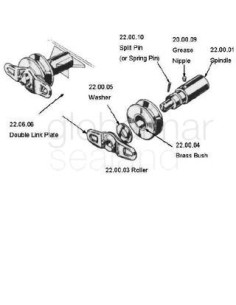 macgregor-hatch-roller-ass-y,-2-1/2-4ton-#22.04-w/d-bleplate---